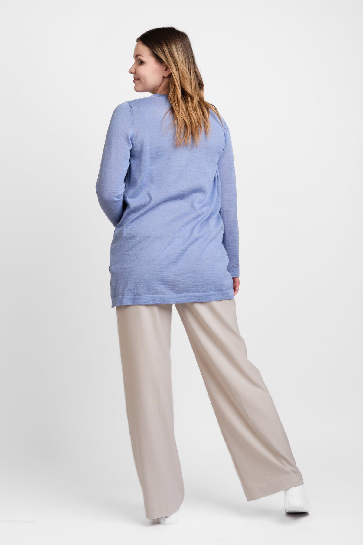 Breeze-neuletakki, Vaaleansininen, XS, 1 LK, #7633