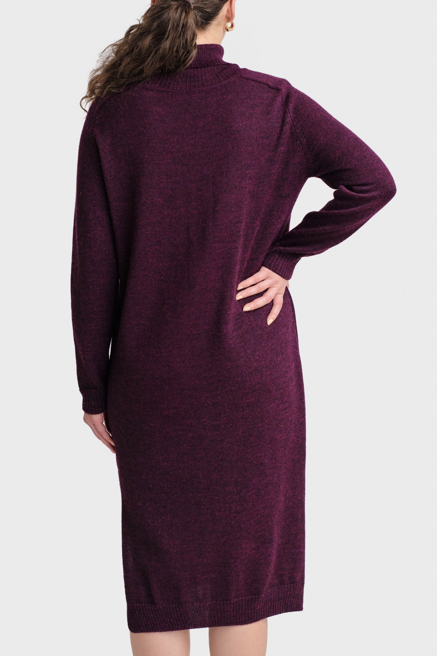 Cozy-maksimekko, Luumu, XL/XXL, 2 LK, #6618