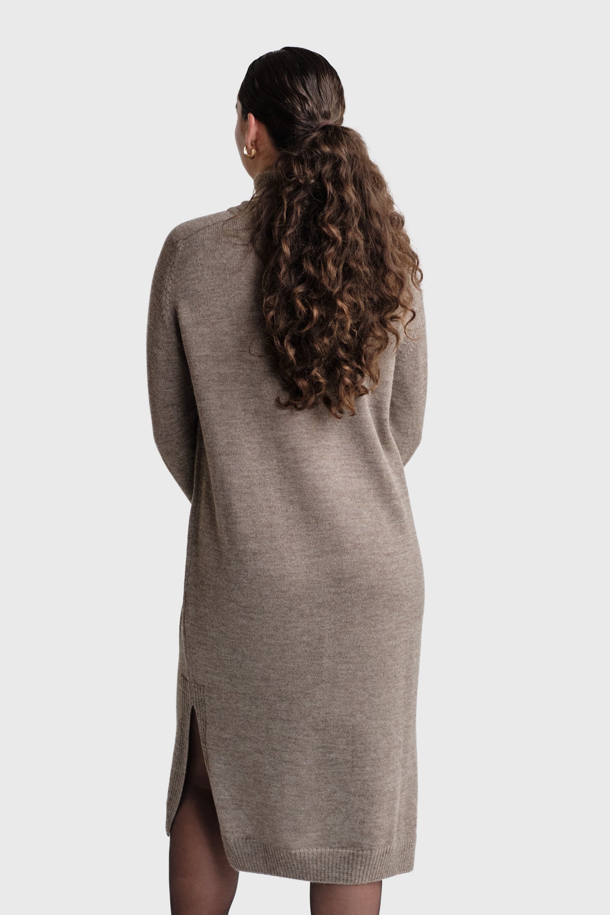 Cozy-maksimekko, Tumma greige, XS/S, 1 LK, #7679
