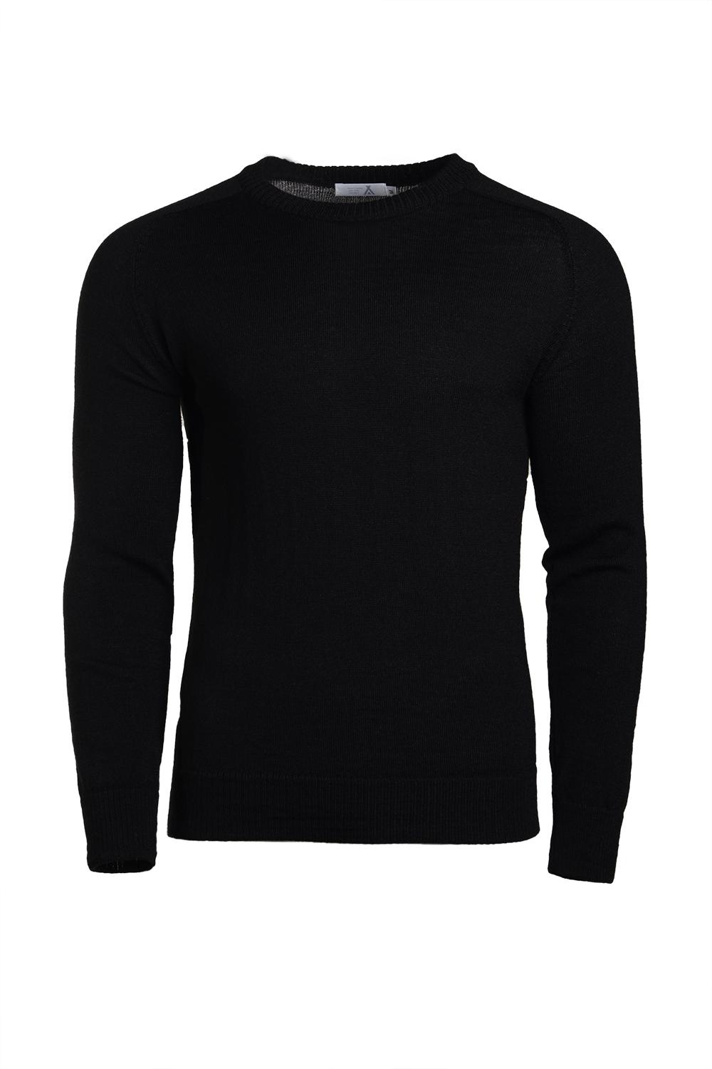 Crew Neck Lite-neule 2019-2021, musta