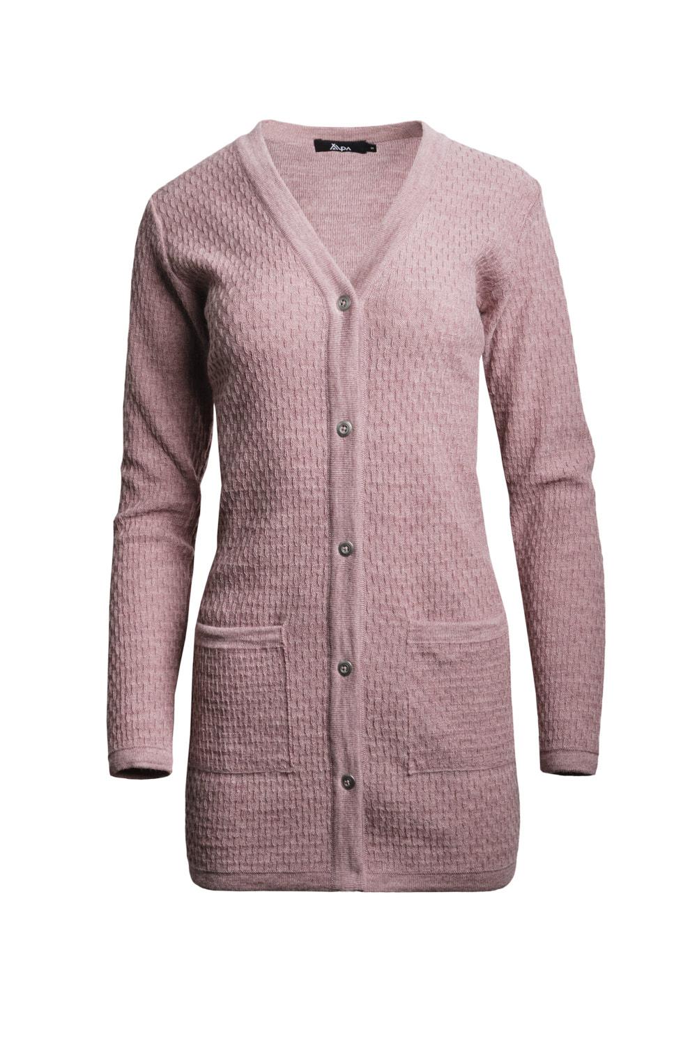 Drizzle-neuletakki, Roosa, L, 2 LK, #7705