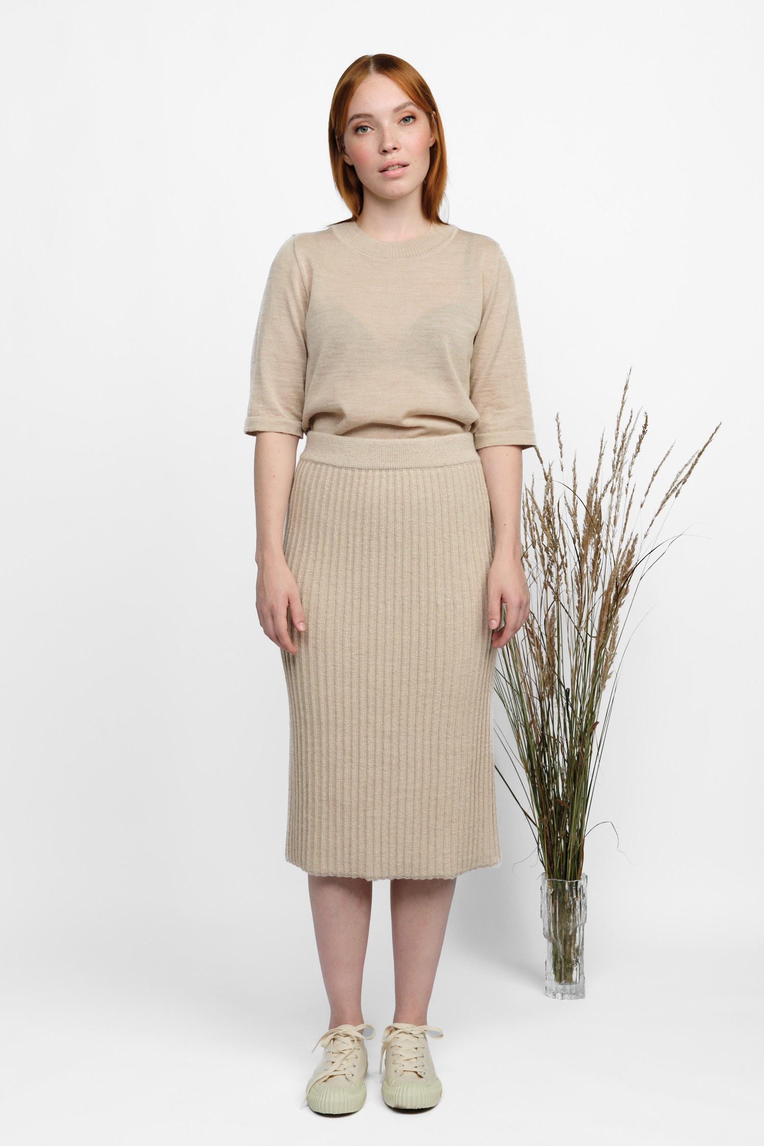 Reed-neulehame, Beige, S, 2 LK, #7507