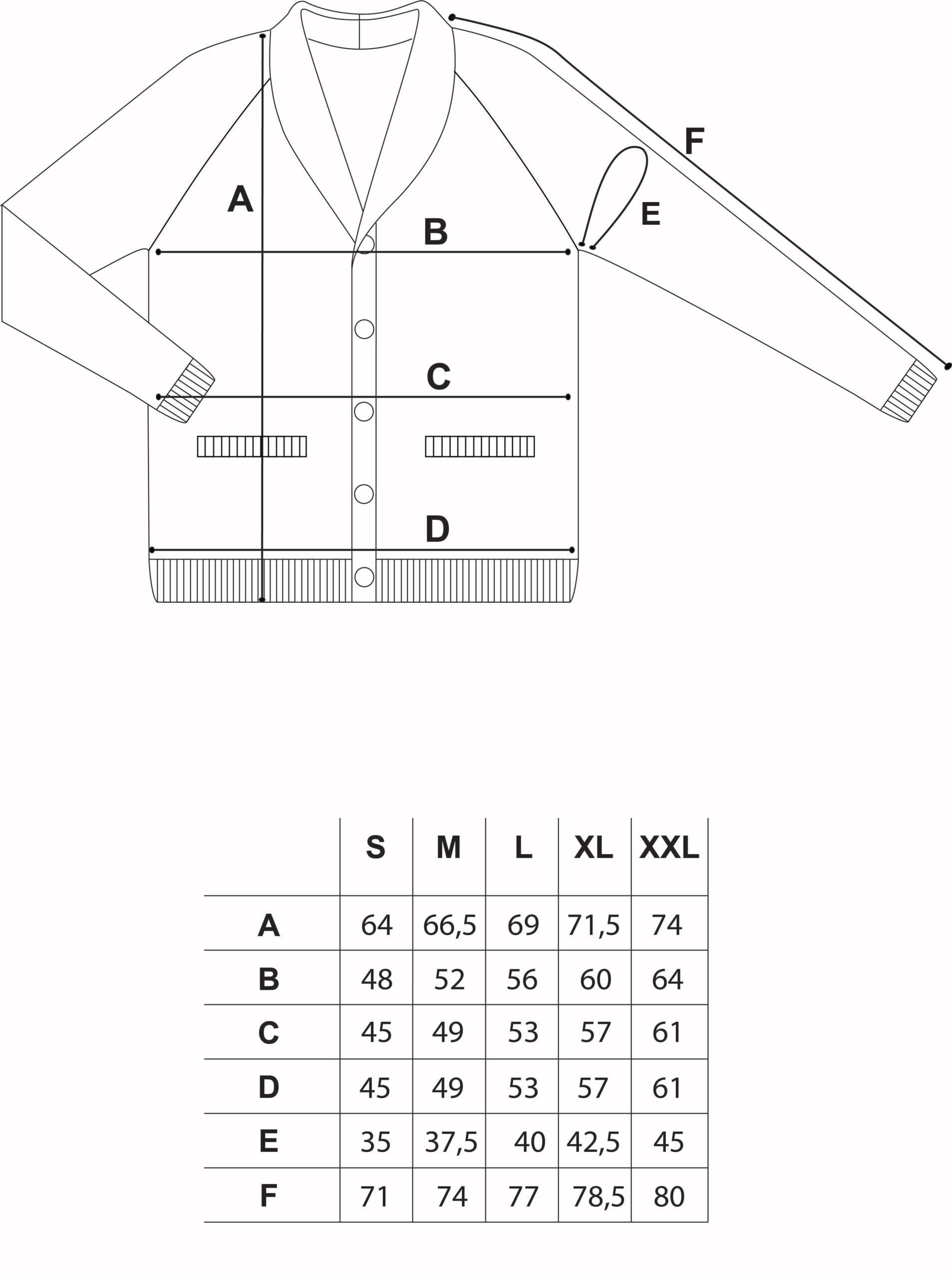 Size chart image 1
