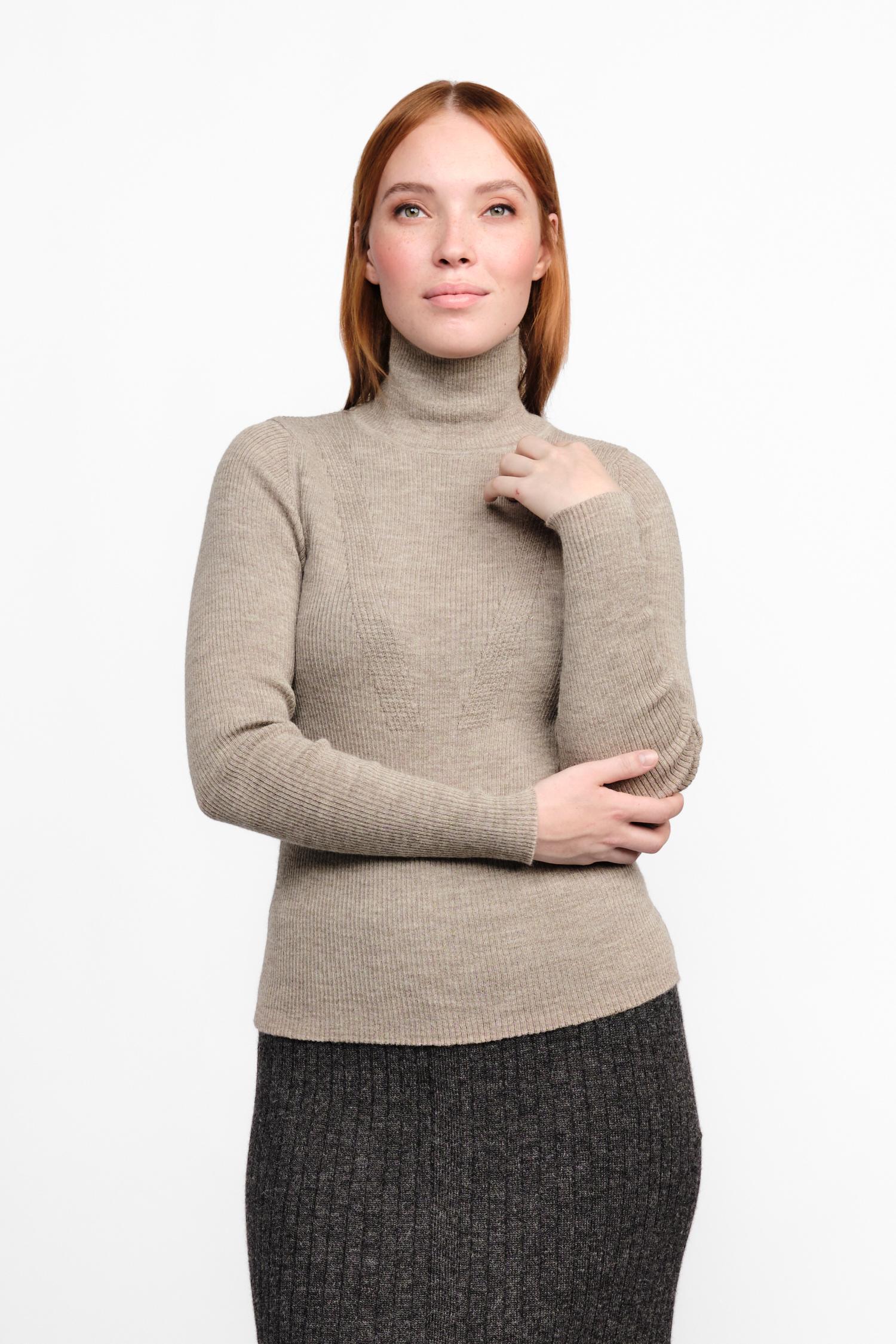 Stripe-neule, Greige, XL, 1 LK, #6169