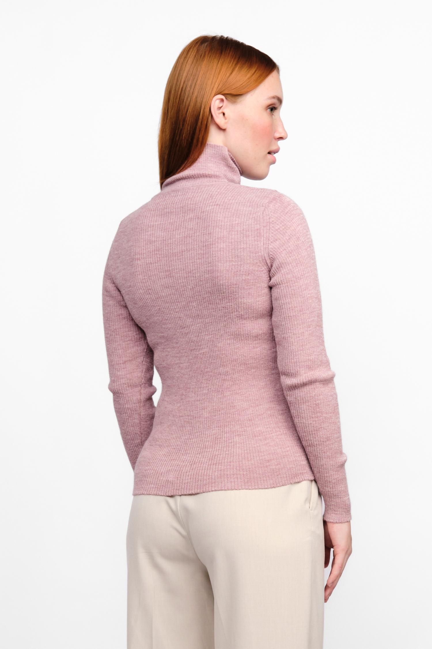 Stripe-neule, Roosa, M, 1 LK, #7466